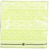 Serviette en papier Gipsy motif géométrique vert et blanc x20-Gifi Discount
