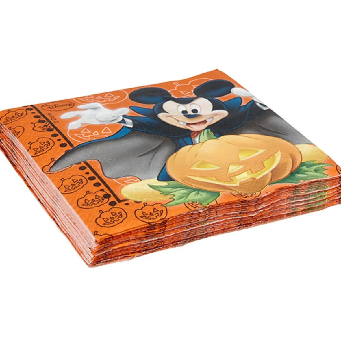 Serviette en papier Mickey Halloween x20-Gifi Online