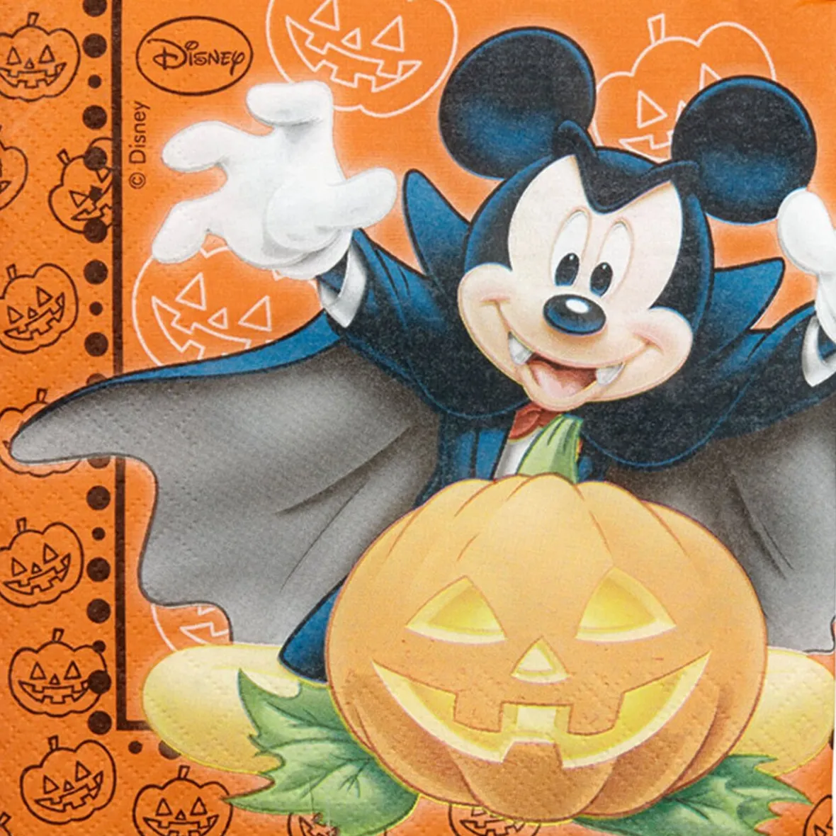 Serviette en papier Mickey Halloween x20-Gifi Online