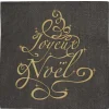 Serviette en papier motif "Joyeux Noel" x20-Gifi New