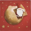 Serviette en papier motif Père Noel x20-Gifi Clearance