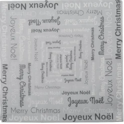 Serviette en papier motif "Joyeux Noel" x20-Gifi Online