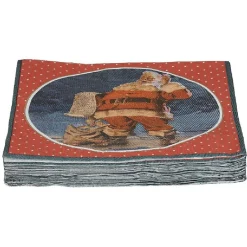 Serviette en papier motif Père Noël x20-Gifi Outlet