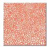 Serviette en papier motif fleur orange x 50-Gifi