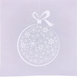 Serviette en papier motif boule de Noël x20-Gifi Sale