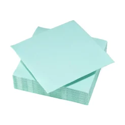 Serviette en papier ouate 2 plis vert d'eau x40-Gifi Discount