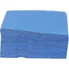 Serviette en papier ouate bleu 2 plis 33x33cm x100-Gifi Best