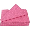 Serviette en papier rose et blanche x 20-Gifi New