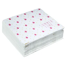 Serviette en papier Summer Time x 50-Gifi Discount