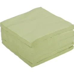 Serviette en papier vert anis x100-Gifi Outlet