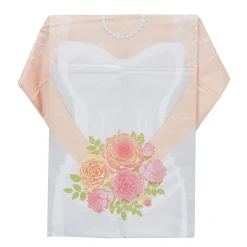 Serviette jetable pré pliée design robe de mariée x10-Gifi New