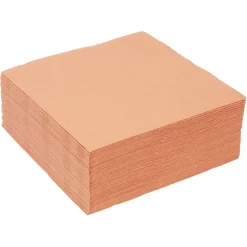 Serviette jetable 33x33cm Terracotta x40-Gifi New
