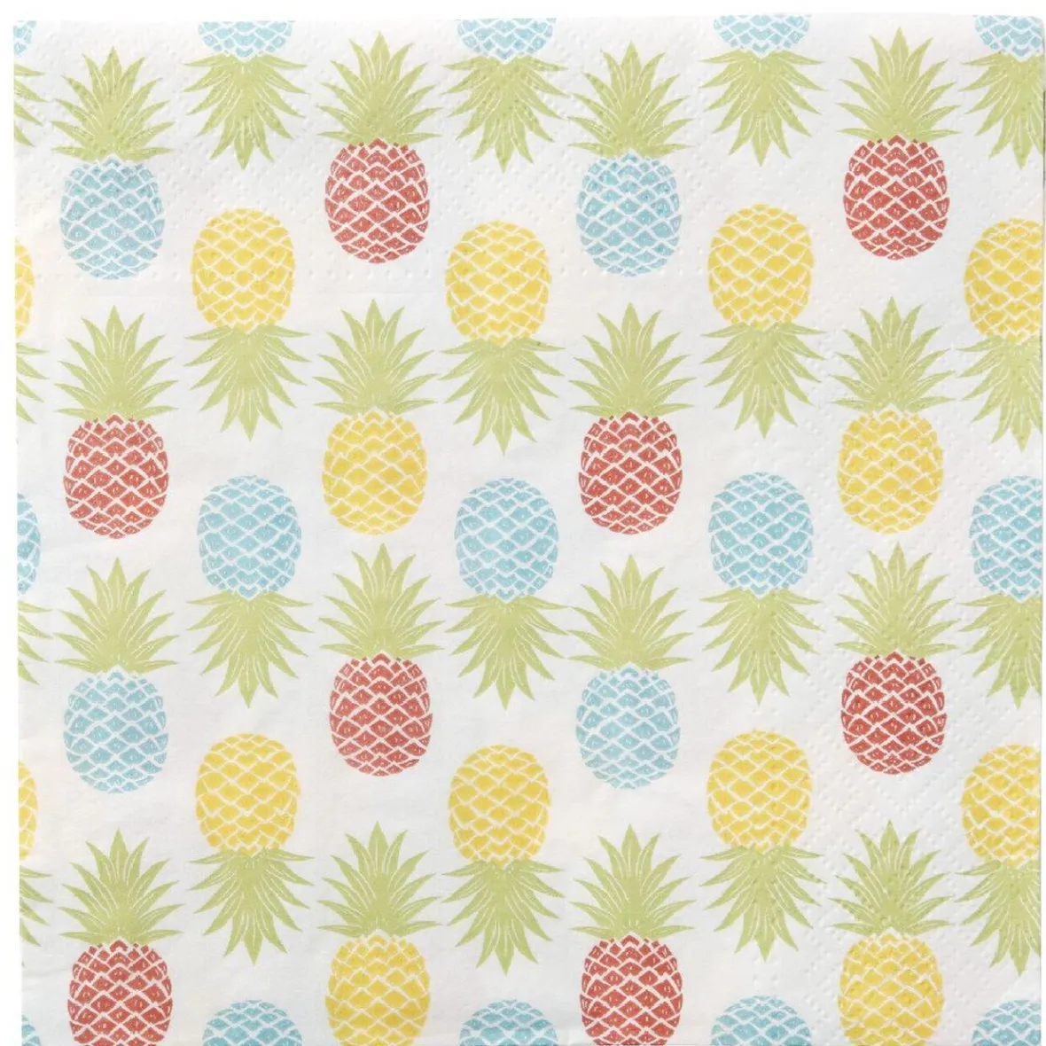 Serviette papier ananas x 20-Gifi Clearance