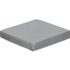 Serviette papier argenté X25-Gifi New