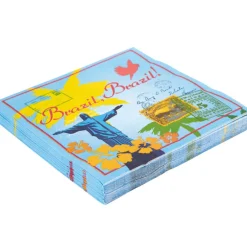 Serviette papier Coupe du monde foot Brésil x20-Gifi Best