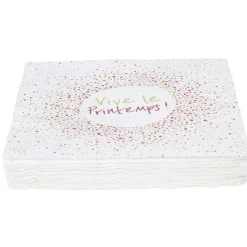 Serviette papier design printemps x 20-Gifi Clearance