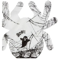 Serviette papier Halloween motif toile et fantôme x20-Gifi Hot