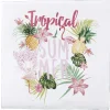 Serviette papier thème tropical summer x 20-Gifi New