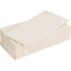 Serviette range couverts 40cm beige x20-Gifi