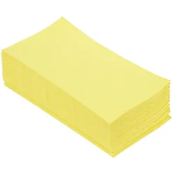 Serviette range couverts 40cm jaune canari x20-Gifi