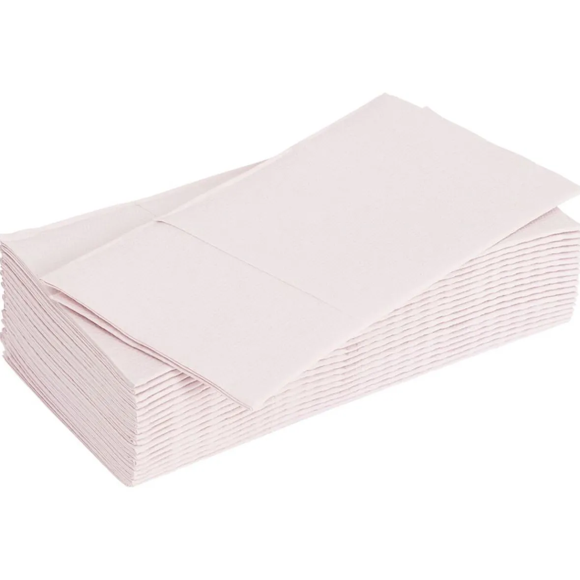 Serviette range couverts 40cm rose pâle x20-Gifi Hot