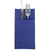 Serviette range couverts 40cm bleu nuit x20-Gifi Discount