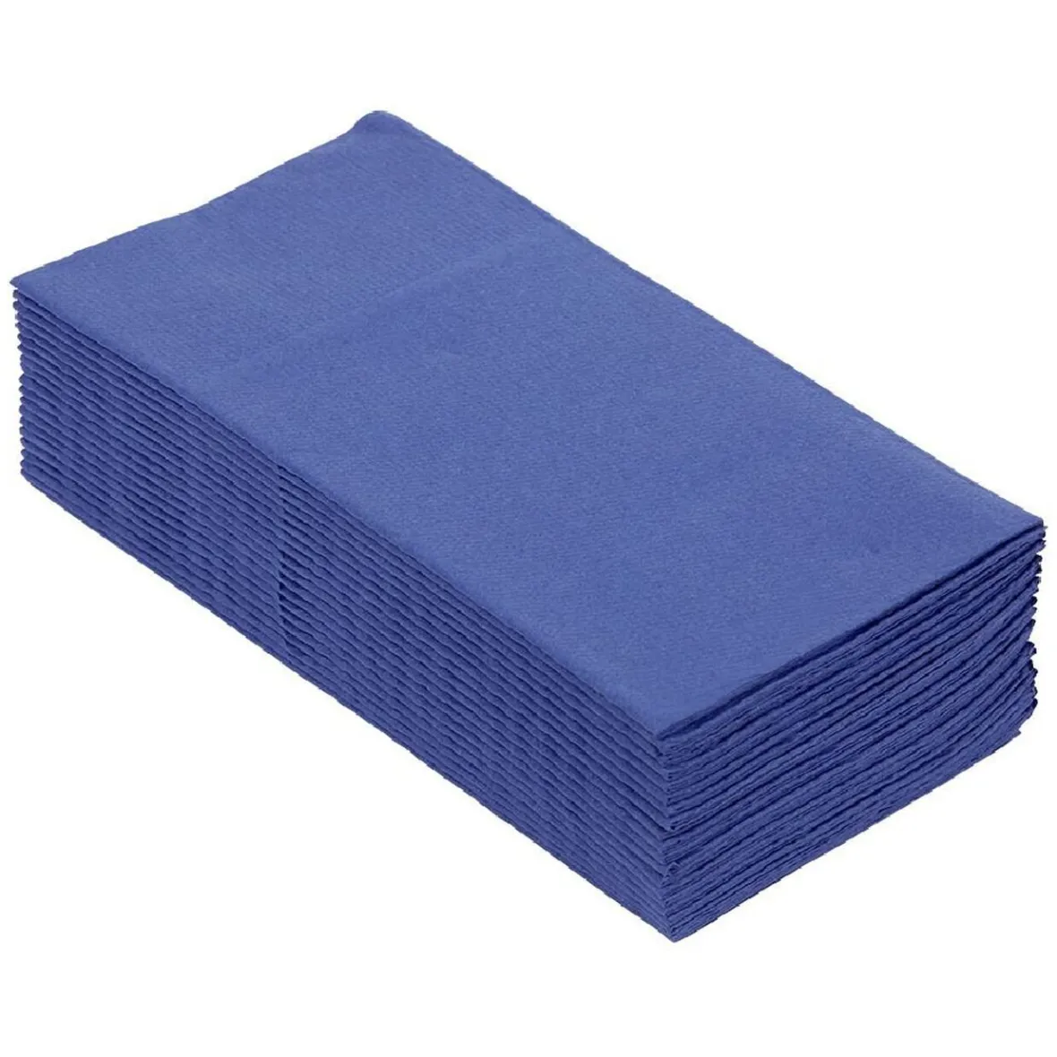 Serviette range couverts 40cm bleu nuit x20-Gifi Discount