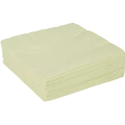 Serviette vert anis en papier x20-Gifi Outlet