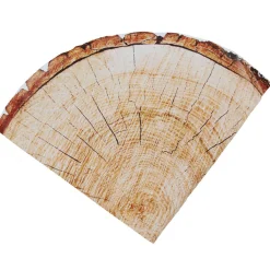 Serviettes x 12 imprimées bois-Gifi Hot