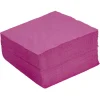 Serviettes x 100 rose fushia-Gifi Discount