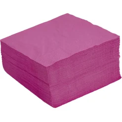Serviettes x 100 rose fushia-Gifi Discount