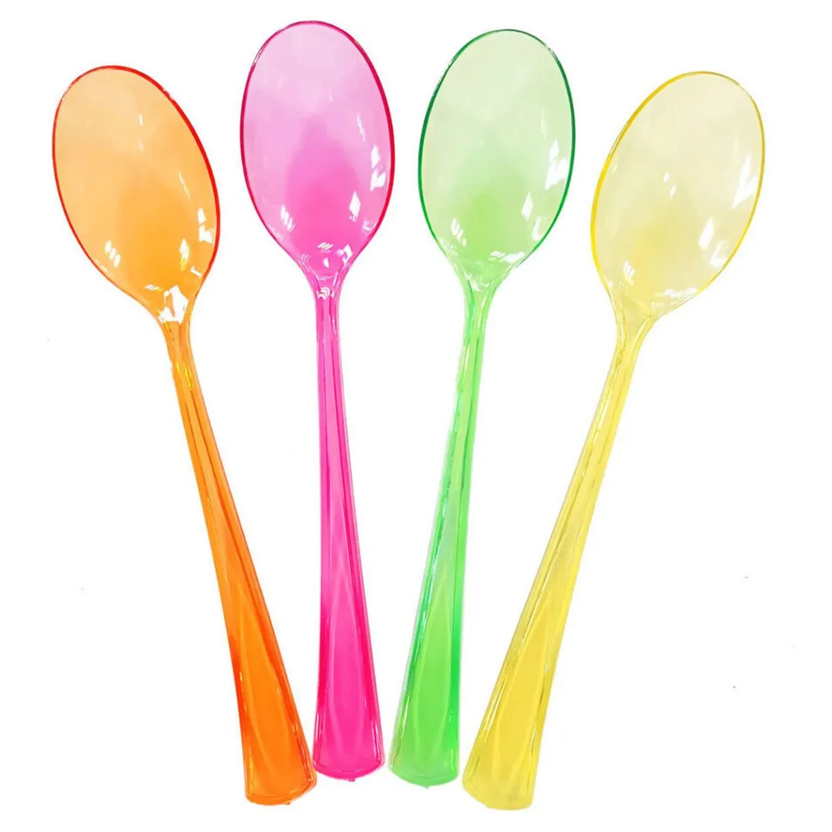 Set couverts jetables 6 personnes multicolore-Gifi New