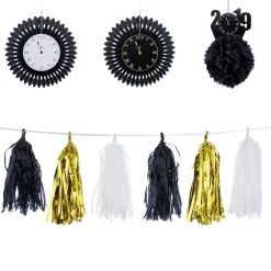 Set de décoration de fin d'année Horloge-Gifi