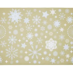 Set de table jetable Airlaid doré x12-Gifi Outlet