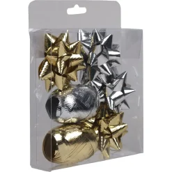 Set pour emballage cadeau noeuds bolducs et étiquettes-Gifi Clearance