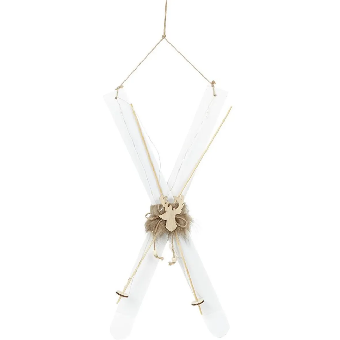 Ski en bois à suspendre, 2 modèles-Gifi Clearance