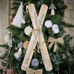 Ski en bois à suspendre, 2 modèles-Gifi Clearance