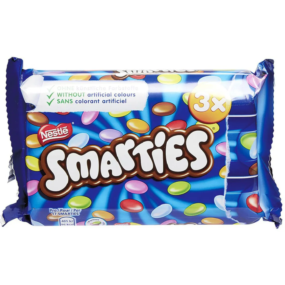Smarties tube 38 g x 3-Gifi Outlet