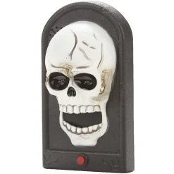 Sonnette de porte forme crâne Halloween-Gifi Clearance