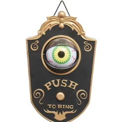 Sonnette de porte Halloween oeil qui bouge-Gifi Outlet