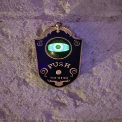 Sonnette de porte Halloween oeil qui bouge-Gifi Outlet