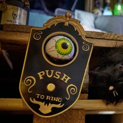 Sonnette de porte Halloween oeil qui bouge-Gifi Outlet