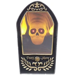 Sonnette miroir animé Halloween-Gifi Discount