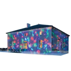 Spot projecteur à planter 3 LED rouge bleu vert-Gifi Online