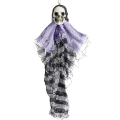 Squelette à suspendre Halloween goule 29xH46cm-Gifi New