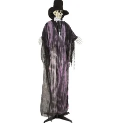 Squelette animé et sonore Halloween H180 cm-Gifi
