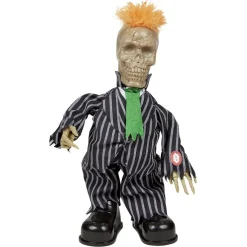 Squelette dansant électrique Halloween-Gifi New