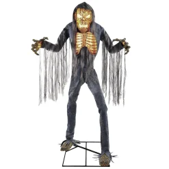 Squelette-goule géant animé et sonore H228cm-Gifi Online