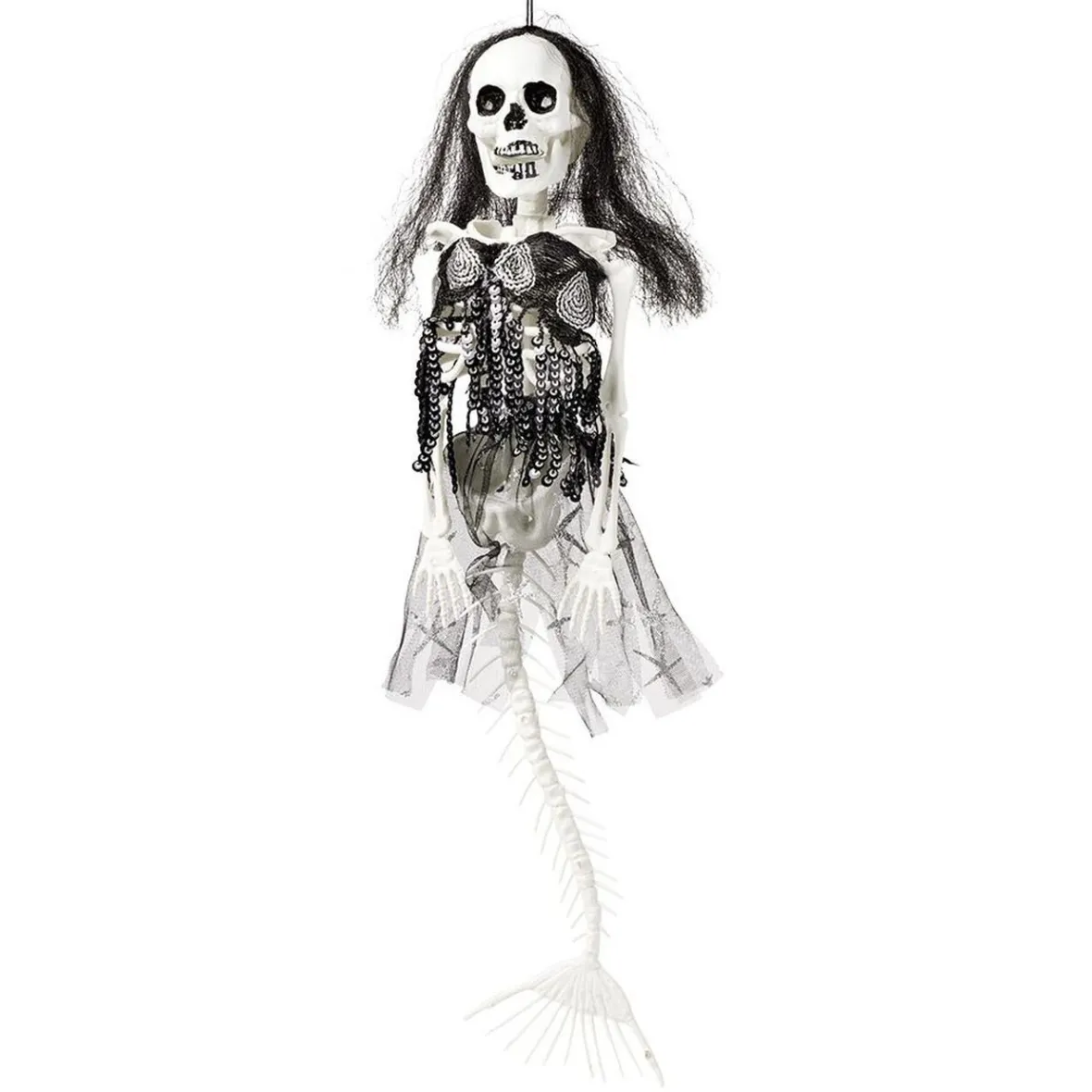 Statue Halloween squelette suspendu H42cm-Gifi Clearance