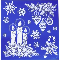 Sticker blanc pour fenêtre Noël-Gifi Clearance